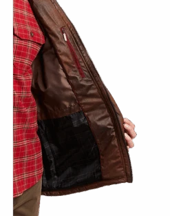 Rainforest Classic Fit Coat, Cognac -Male Clothing Store MW40 71F7 19 RAINFOREST COGNAC ALT2