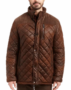 Rainforest Classic Fit Coat, Cognac