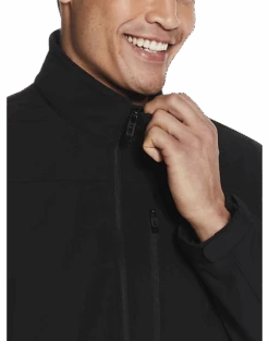 Weatherproof Modern Fit Soft Shell Jacket, Black 11 Weatherproof Modern Fit Soft Shell Jacket, Black -Male Clothing Store MW40 71FG 02 AWEARNESS KENNETH COLE BLACK SOLID ALT4