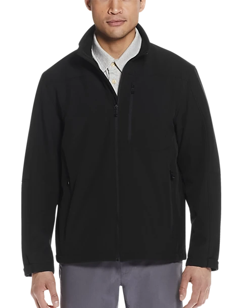 Weatherproof Modern Fit Soft Shell Jacket, Black 3 Weatherproof Modern Fit Soft Shell Jacket, Black