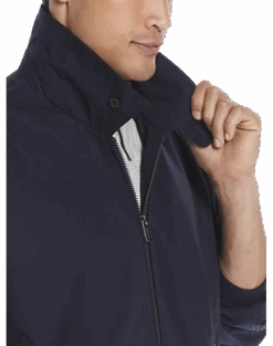 Weatherproof Modern Fit Golf Jacket, Khaki -Male Clothing Store MW40 71FJ 01 AWEARNESS KENNETH COLE NAVY SOLID ALT4