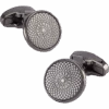 Joseph Abboud Gunmetal Circle Cufflinks -Male Clothing Store MW40 84NT 28 JOSEPH ABBOUD GUNMETAL CL MAIN
