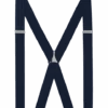 Egara Navy Stripe Clip Suspenders, Big & Tall -Male Clothing Store MW40 89YK 01 EGARA NAVY BT MAIN 1