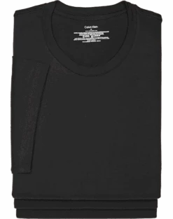 Calvin Klein Crew Neck T-Shirt, 3-Pack, Black