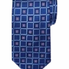 Pronto Uomo Narrow Tie, Navy Check