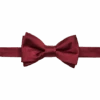 Egara Pre-Tied Formal Bow Tie, Burgundy -Male Clothing Store MW40 8VJA 06 EGARA BURG MAIN