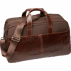 Joseph Abboud Leather & Nylon Duffel Bag, Brown -Male Clothing Store MW40 8VU6 05 JOSEPH ABBOUD BROWN MAIN 1