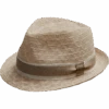 Biltmore Braided Cloth Fedora, Khaki Tan -Male Clothing Store MW40 8VWH 38 BILTMORE KHAKI MAIN