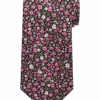 Joseph Abboud Narrow Tie, Navy & Pink Floral 1 Joseph Abboud Narrow Tie, Navy & Pink Floral -Male Clothing Store MW40 8W7E 01 JOSEPH ABBOUD NVY PNK MAIN