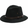 Biltmore Rain Safari Hat, Black