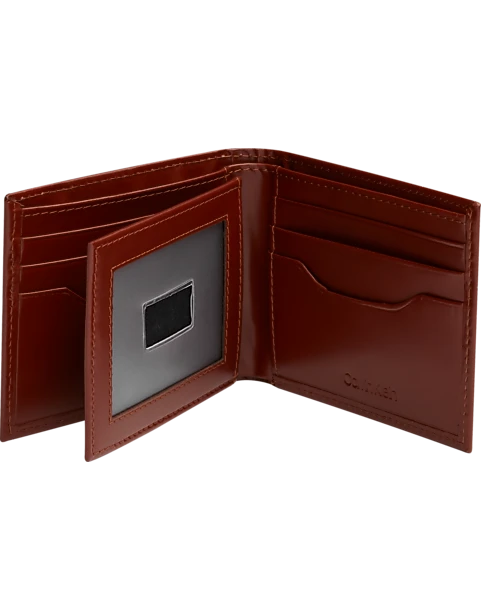 Calvin Klein RFID Extra-Capacity Wallet With Key Fob, Brown 4 Calvin Klein RFID Extra-Capacity Wallet With Key Fob, Brown - Image 2