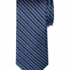 Egara Narrow Tie, Navy Stripe -Male Clothing Store MW40 8WYM 01 EGARA NAVY MAIN