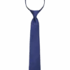 Egara Boys Zipper Tie, Navy Blue