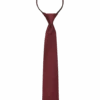 Egara Boys Zipper Tie, Burgundy
