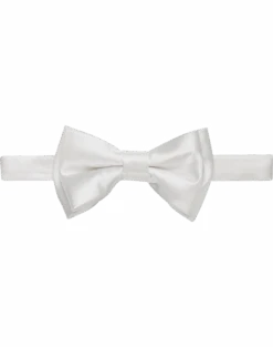 Egara Boys Bow Tie, White
