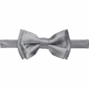 Egara Boys Bow Tie, Silver -Male Clothing Store MW40 8XDG 21 EGARA SILVER MAIN