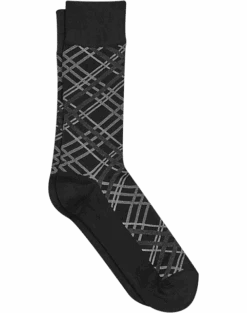 Egara Socks, Black Argyle