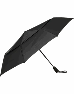 ShedRain Black 43-Inch Compact Collapsible Umbrella