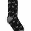 Egara Socks, Black Wedding Rings -Male Clothing Store MW40 8XGW 02 EGARA BLACK MAIN