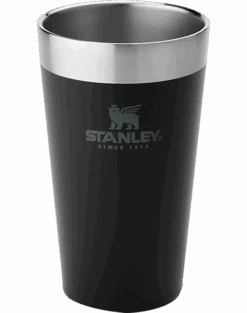 Stanley Adventure Stacking Beer Pint, Black 16 Oz.