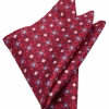 Pronto Uomo Pocket Square, Cabernet Medallion -Male Clothing Store MW40 8XJP 51 PRONTO UOMO CABERNET MAIN