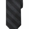 Pronto Uomo Narrow Tie, Black Stripe -Male Clothing Store MW40 8XL7 02 PRONTO UOMO BLACK MAIN