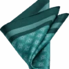 Joseph Abboud Pocket Square, Green Medallion -Male Clothing Store MW40 8XT8 43 JOSEPH ABBOUD GREEN MAIN