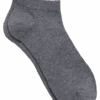 Egara Ankle Compression Socks, Charcoal