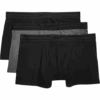 Egara Trunks, 3-Pack, Black & Gray -Male Clothing Store MW40 8XYM 99 EGARA MULTI MAIN