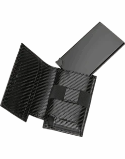 Joseph Abboud Credit Card Holder, Cognac -Male Clothing Store MW40 8XYZ 02 JOSEPH ABBOUD BLACK ALT2