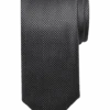Michael Strahan Narrow Tie, Black -Male Clothing Store MW40 8Y5A 02 MICHAEL STRAHAN BLACK MAIN
