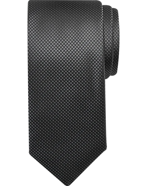Michael Strahan Narrow Tie, Black 3 Michael Strahan Narrow Tie, Black