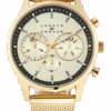 Joseph Abboud Watch, Gold & Black 1 Joseph Abboud Watch, Gold & Black -Male Clothing Store MW40 8Y93 40 JOSEPH ABBOUD GOLD MAIN