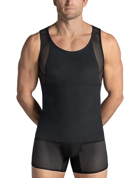 Leo By Leonisa Firm Compression Shaper Tank, White 3 Leo By Leonisa Firm Compression Shaper Tank, White