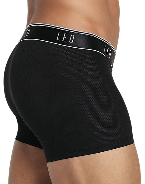 Leo By Leonisa Ultra-Light Trunks, Black 4 Leo By Leonisa Ultra-Light Trunks, Black - Image 2