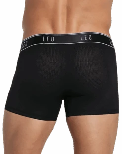 Leo By Leonisa Ultra-Light Trunks, Black 7 Leo By Leonisa Ultra-Light Trunks, Black -Male Clothing Store MW40 8YGA 02 LEO USA BLACK ALT2