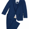 Peanut Butter Collection Slim Fit Toddlers Tuxedo, Cobalt Blue -Male Clothing Store MW40 8YYM 09 PEANUT BUTTER COLLECTION COBALT MAIN